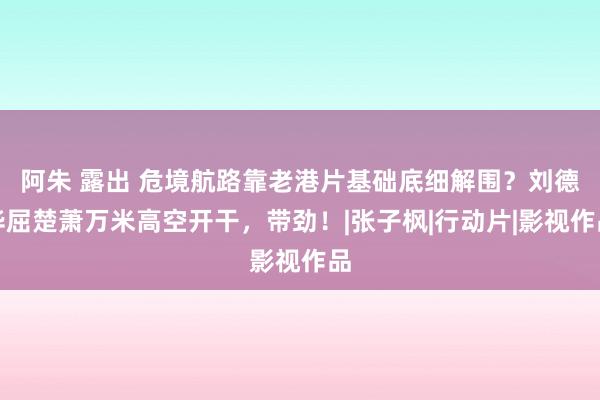 阿朱 露出 危境航路靠老港片基础底细解围？刘德华屈楚萧万米高空开干，带劲！|张子枫|行动片|影视作品